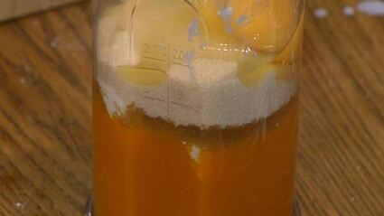 тыквенно-шоколадный брауни