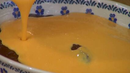 тыквенно-шоколадный брауни