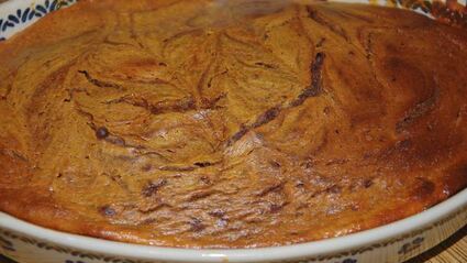 тыквенно-шоколадный брауни