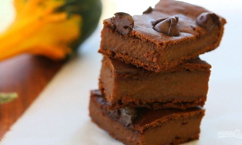 Рецепт тыквенные брауни