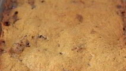 тыквенные пирожные с карамелью и шоколадом