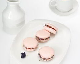 Вегетарианское пирожное макарон