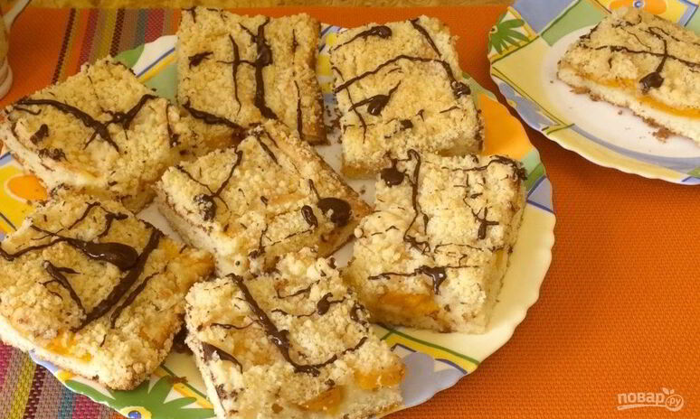 Рецепт восхитительные персиковые пирожные