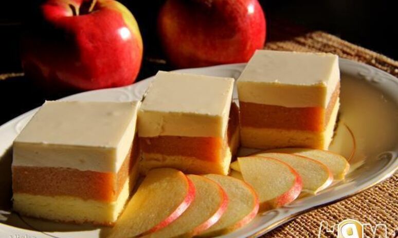 Рецепт яблочное пирожное адам и ева