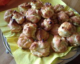 Заварные пирожные с ванильным кремом