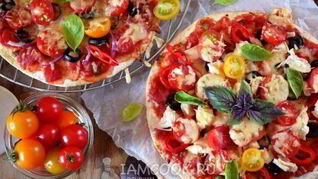 Быстрая пицца в духовке