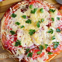 Пицца на сковороде