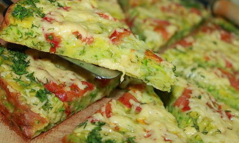 Рецепт кабачковая пицца