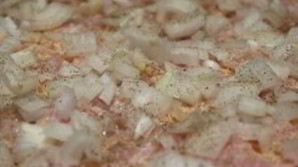 пицца из куриного фарша