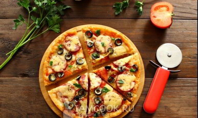 Рецепт пицца из слоеного теста в мультиварке