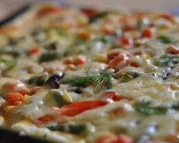 Пицца Минутка в духовке