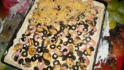 пицца морская