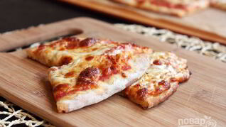 Пицца на противне