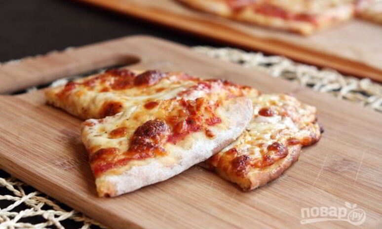 Рецепт пицца на противне