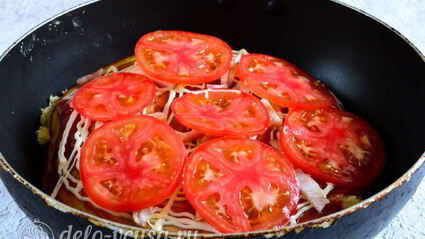 пицца на сковороде за 10 минут