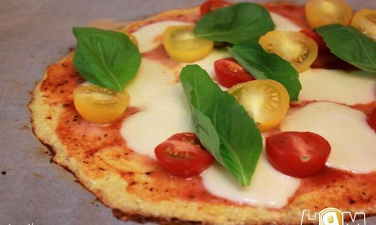 Рецепт пицца на тесте из цветной капусты