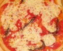 Пицца с анчоусами