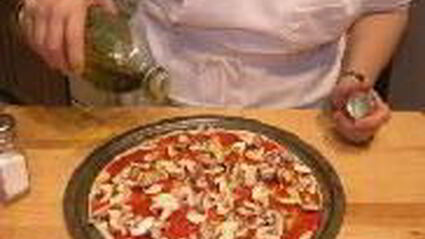 пицца с грибами