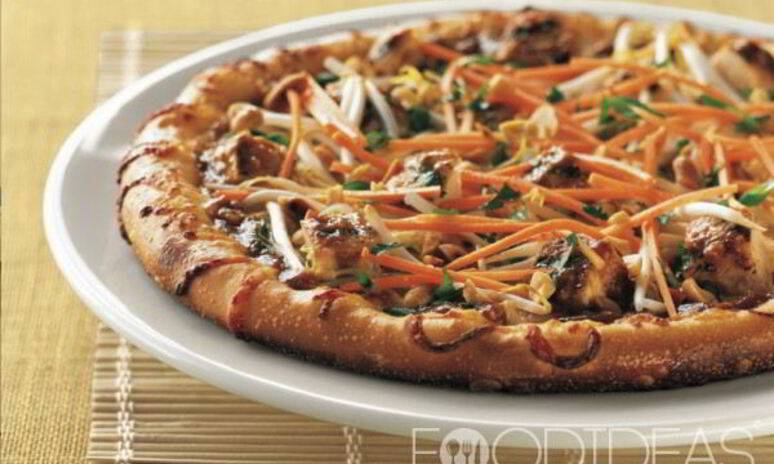 Рецепт пицца с корейской морковью