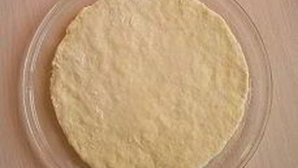 пицца с курицей и перцем в микроволновке