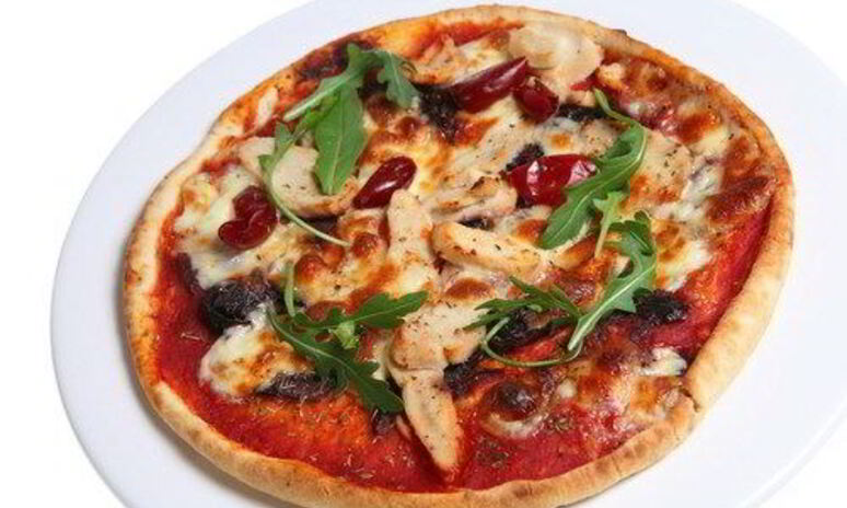 Рецепт пицца с маринованной уткой