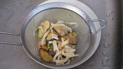 пицца с морепродуктами