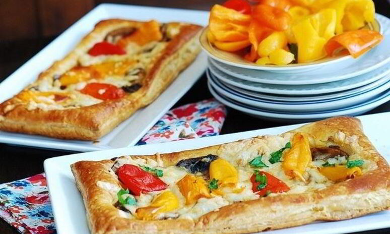 Рецепт пицца с моцареллой и грибами