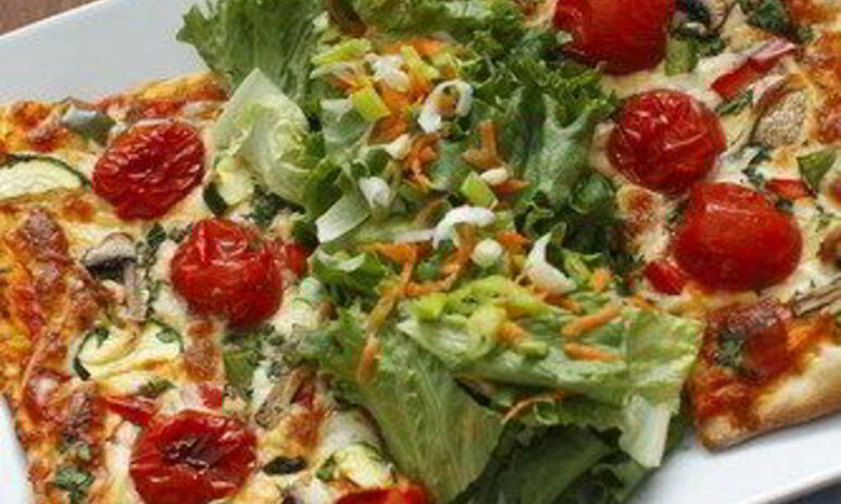 Рецепт пицца с овощами и рисом вегетарианская