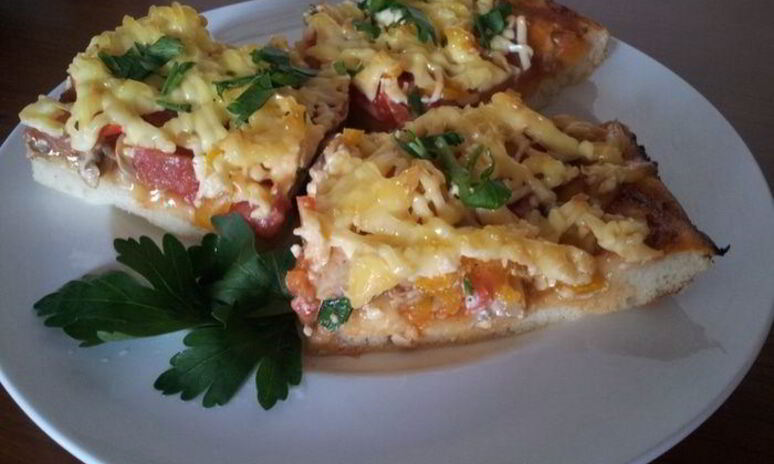 Рецепт пицца с шампиньонами