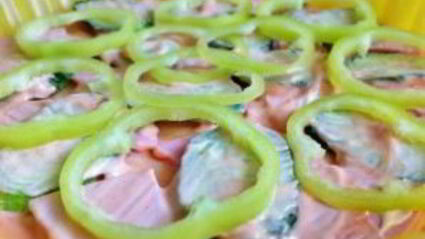 закусочная пицца на слоеном тесте