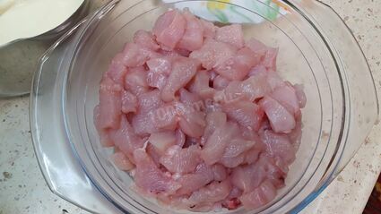 заливная пицца-пирог с лавашом