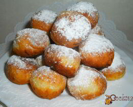 Творожные пончики