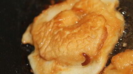 яблочные пончики