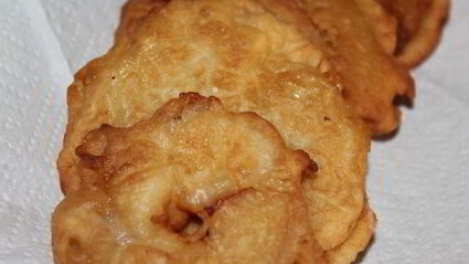 яблочные пончики