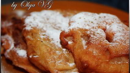 яблочные пончики