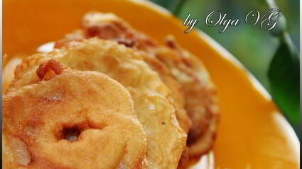 яблочные пончики