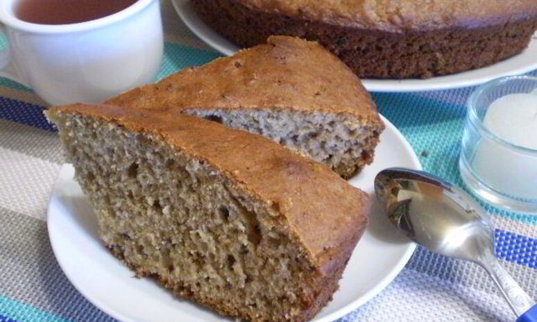 Рецепт коврижка с вареньем на кефире