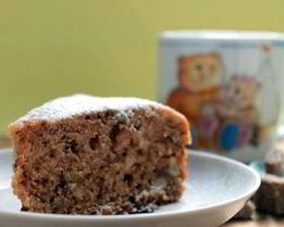 Коврижка шоколадная постная