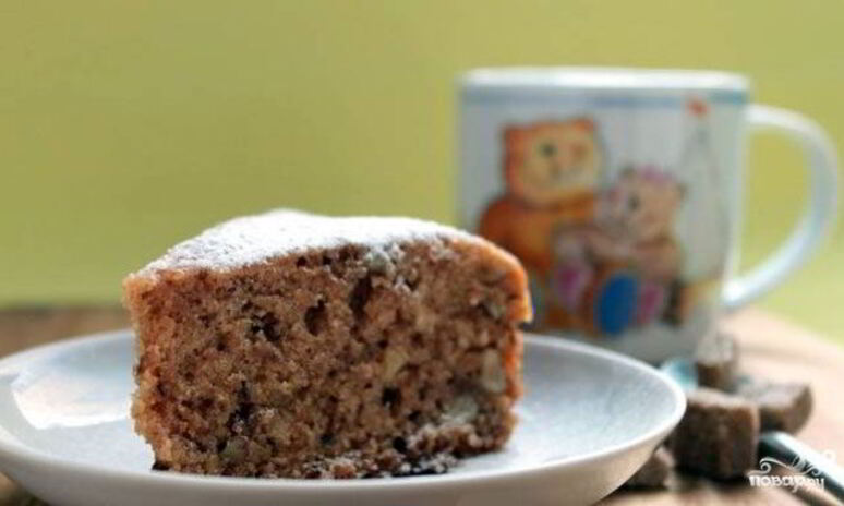 Рецепт коврижка шоколадная постная