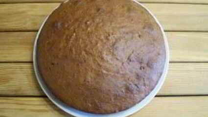 постная коврижка с вареньем