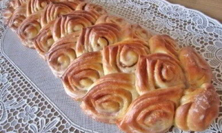 Рецепт рулет-плетенка