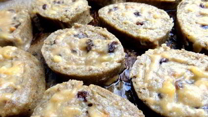 ржаные рулетики постные