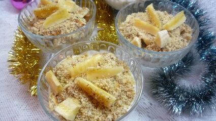 банановая шарлотка