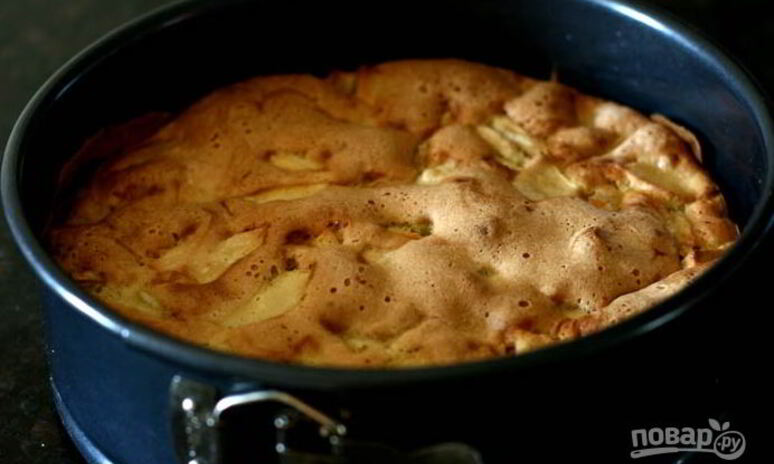 Рецепт домашняя шарлотка с яблоками