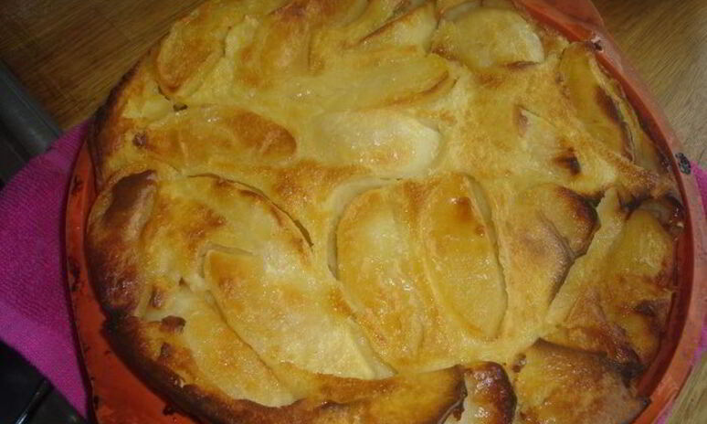 Рецепт домашняя шарлотка