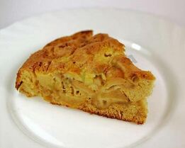 Пирог с яблоками шарлотка