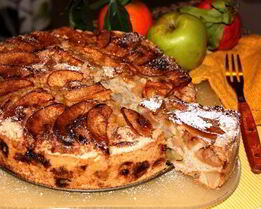 Шарлотка Ароматная без масла