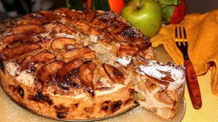 Шарлотка Ароматная без масла