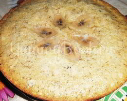 Шарлотка Банановый рай в мультиварке