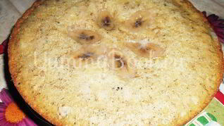 Шарлотка Банановый рай в мультиварке